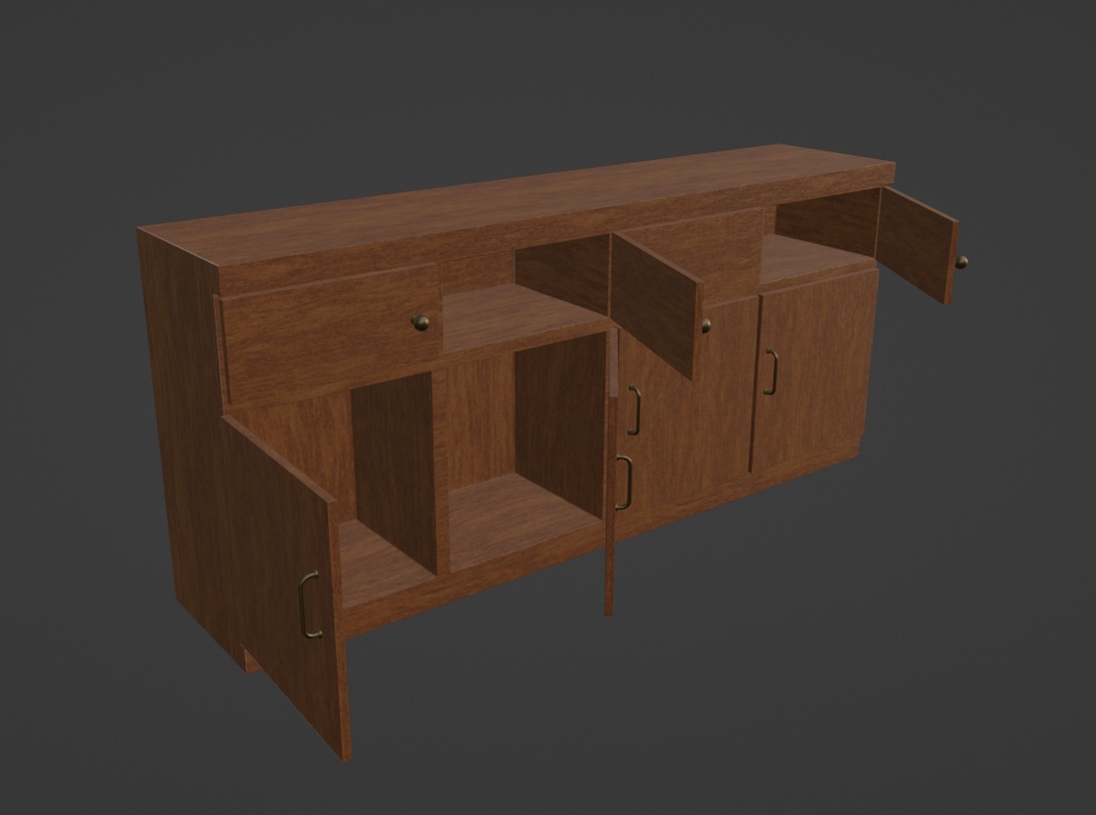 【Free】引き出し Ver.2.0【3Dモデル】