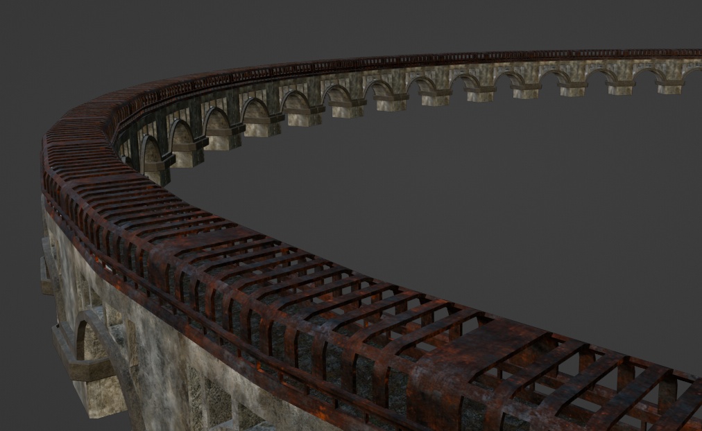 【3Dモデル】橋Ver1.0【3Dモデル小道具】