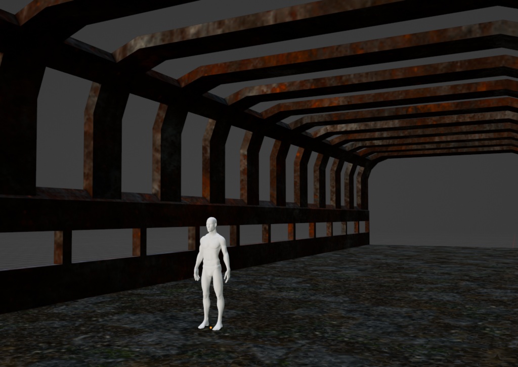 【3Dモデル】橋Ver1.0【3Dモデル小道具】