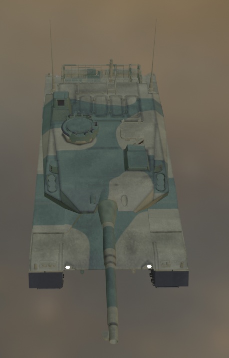 10式戦車風3Dモデル