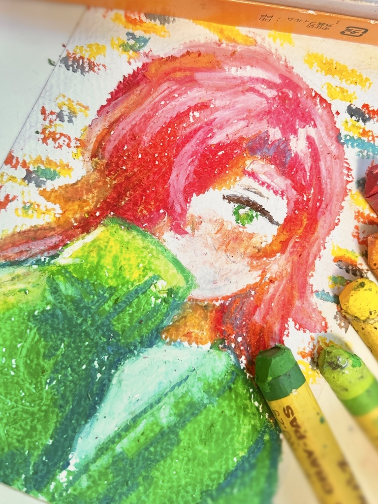 水彩・クレパス原画