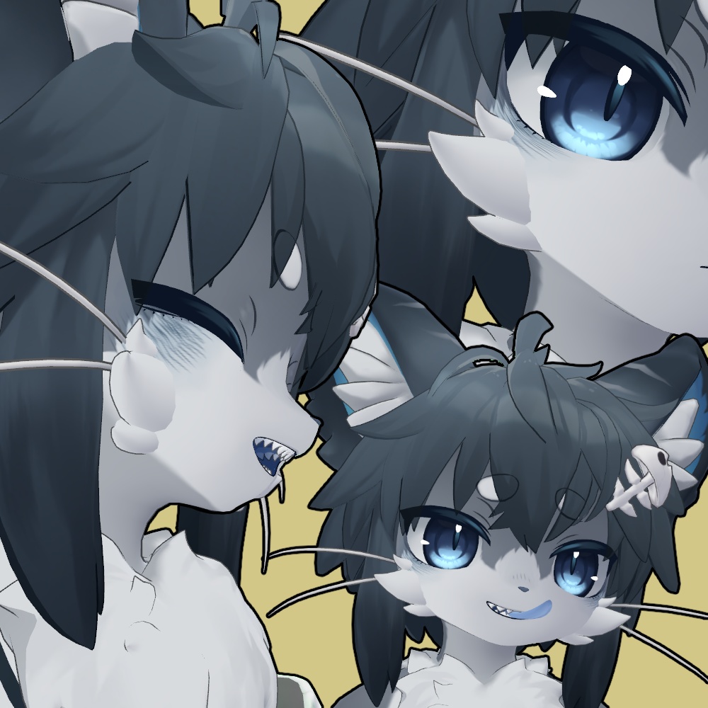 VRChat【シャロ 】ふわふわ頬 - Fluffy Cheeks