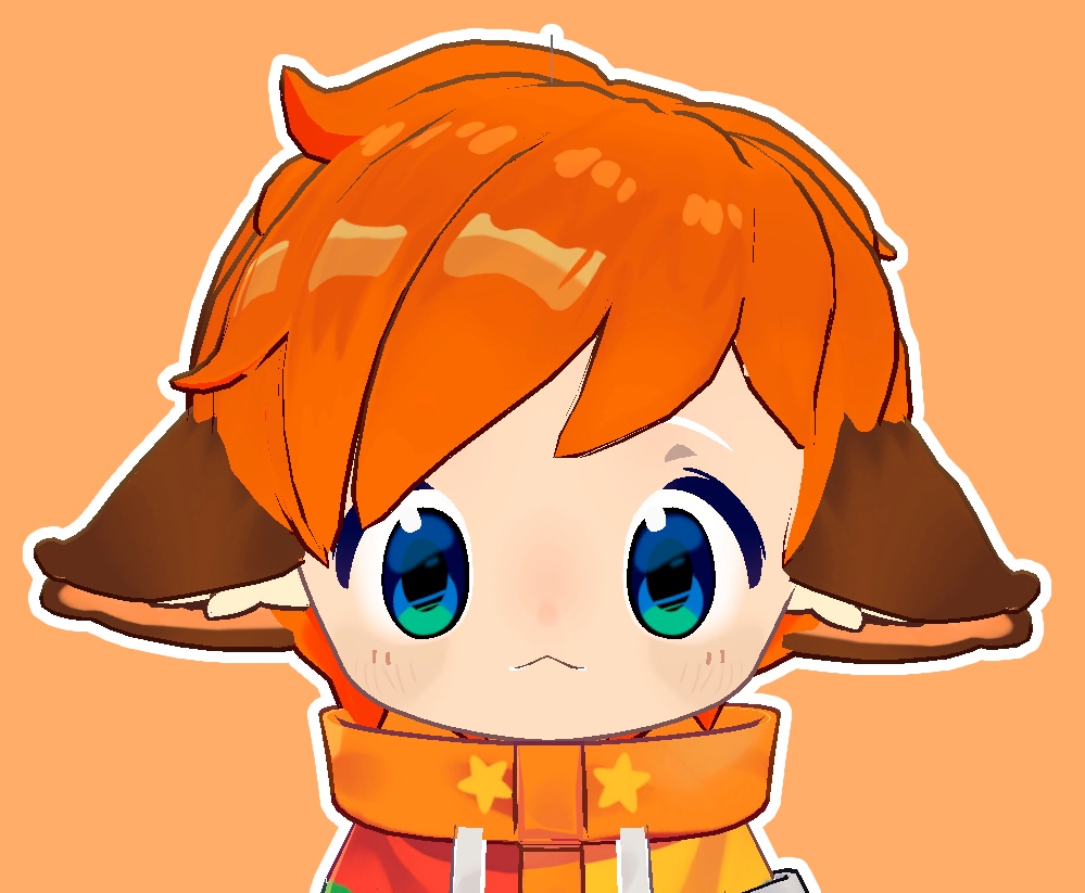 まめショート髪型【VRC Fury + MA対応】Mame Short Hair