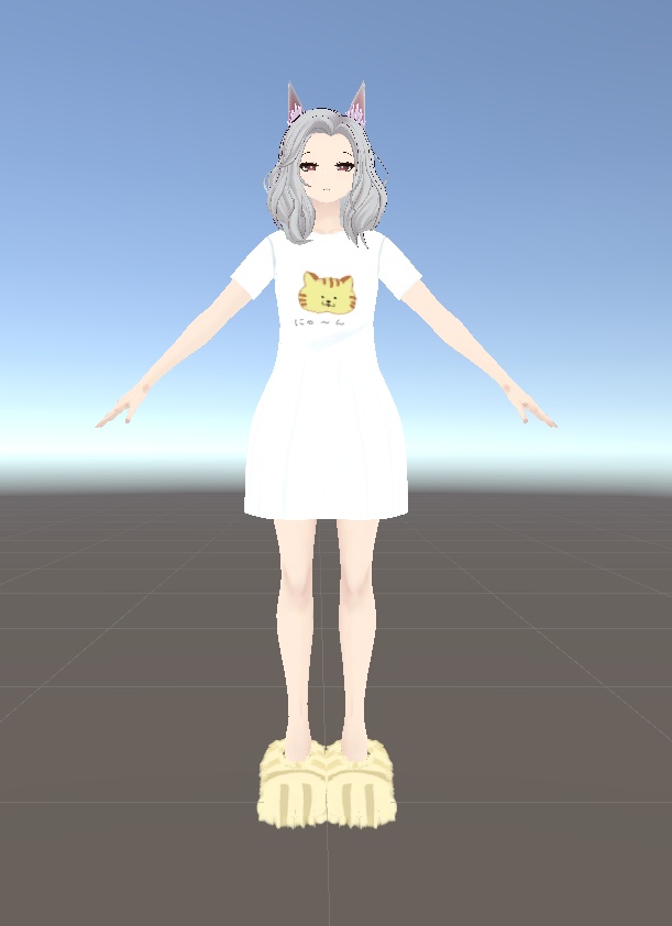 【センティッドさん専用】ゆるT&ふわねこルームシューズVer1.01