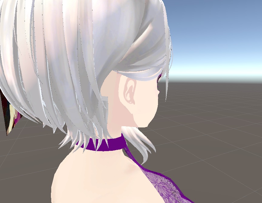 【センティッド専用】あたまの後ろの追加メッシュ【無料配布】