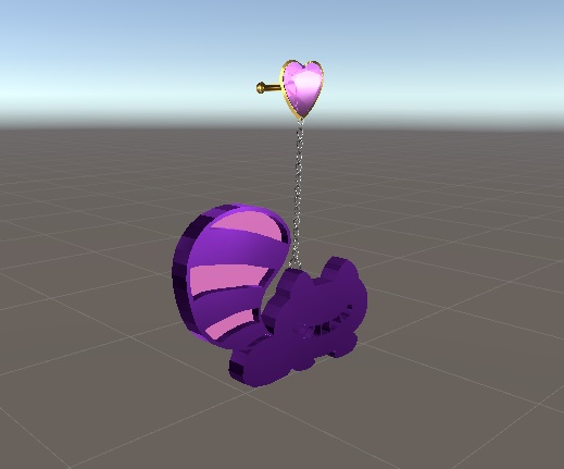 【無料配布】ちぇしゃねこのピアス【Free】