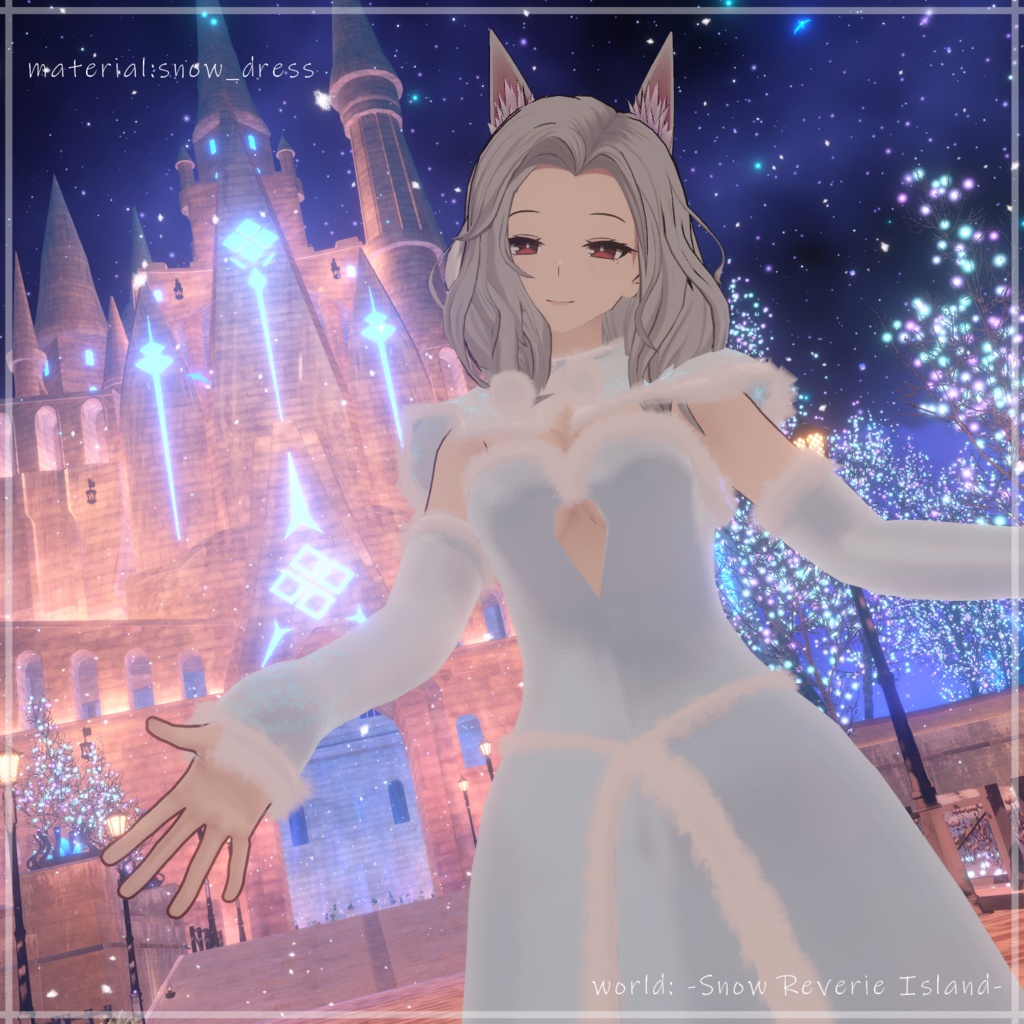 【センティッドさん専用】スノウドレス