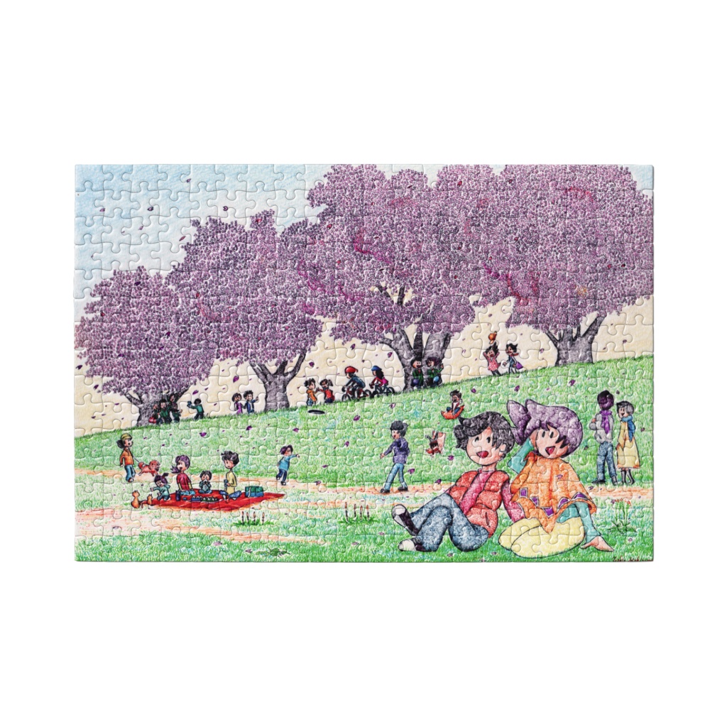 300ピースジグゾーパズル “春の風”