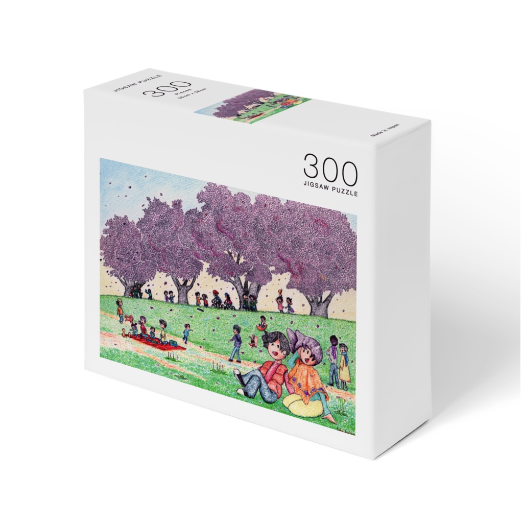 300ピースジグゾーパズル　“春の風”