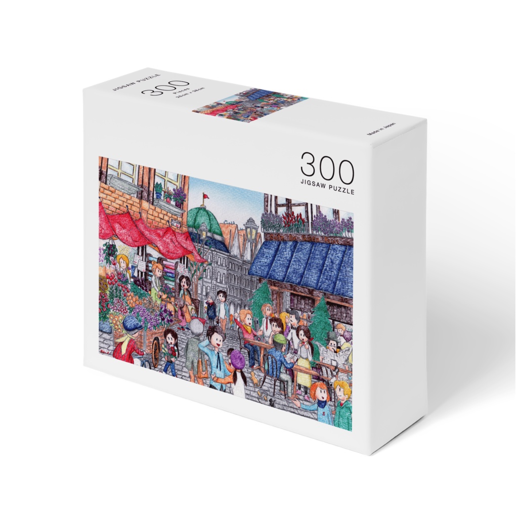 300ピースジグゾーパズル　“街角の風景”