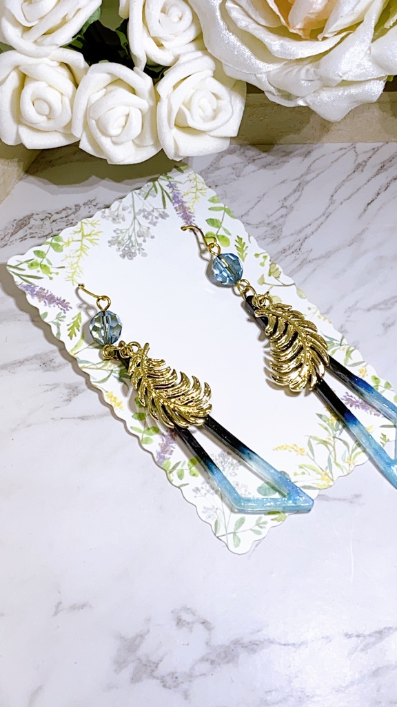 鬼滅の刃無限列車編公開記念 弾13弾 時任無一郎モチーフピアス