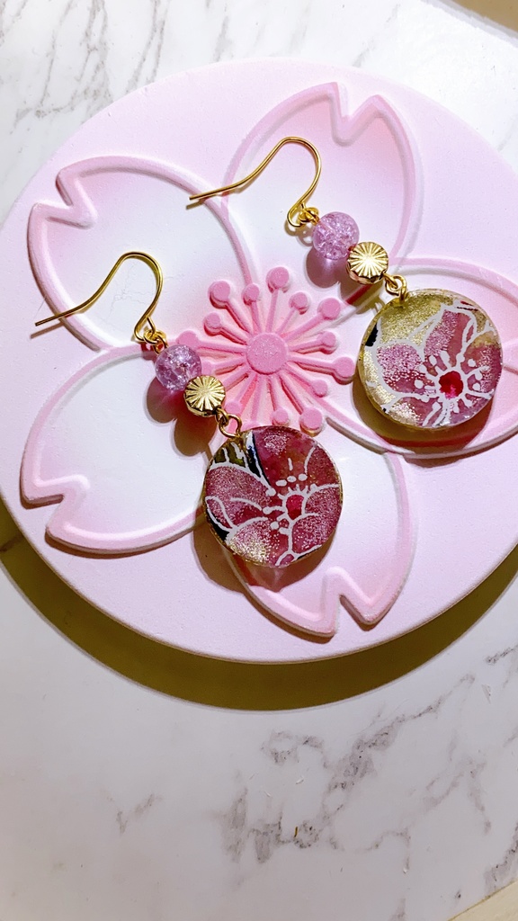 刀剣乱舞 鯰尾藤四郎&骨喰藤四郎 モチーフピアス