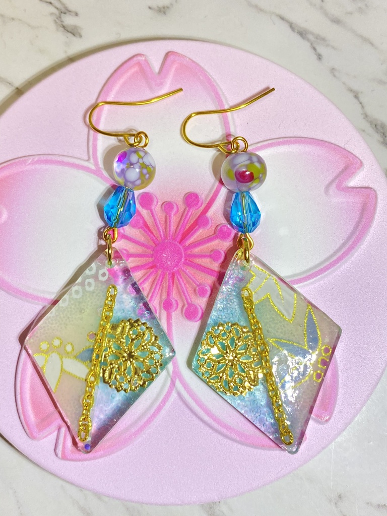 刀剣乱舞 モチーフレジンピアス