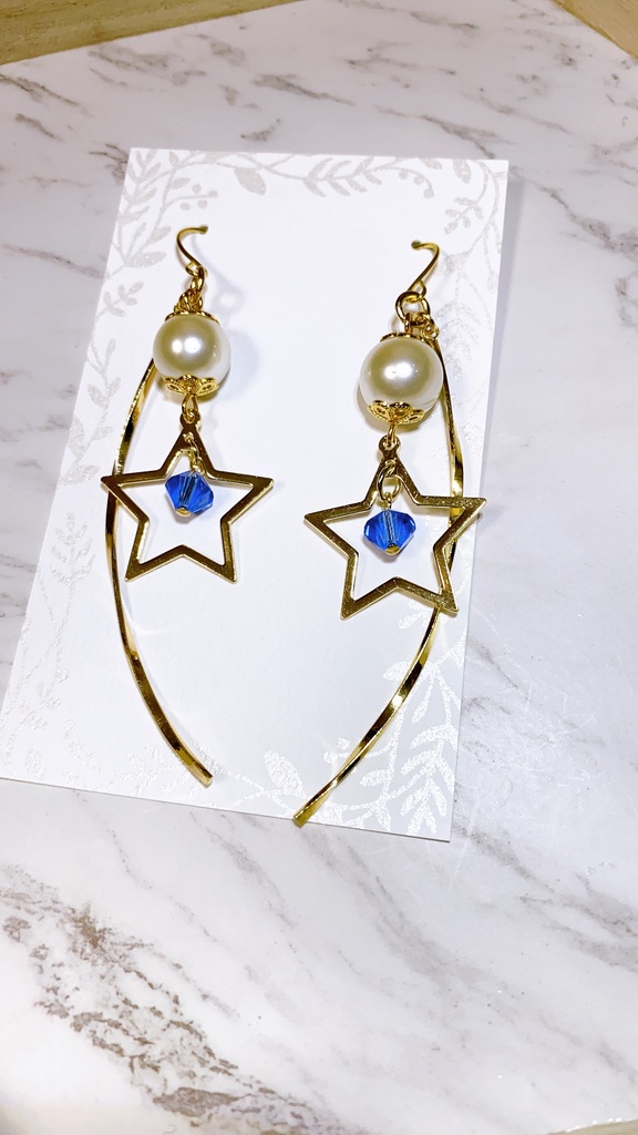 セーラースターズ 太陽系戦士 セーラークリスタルモチーフ スワロフスキーピアス