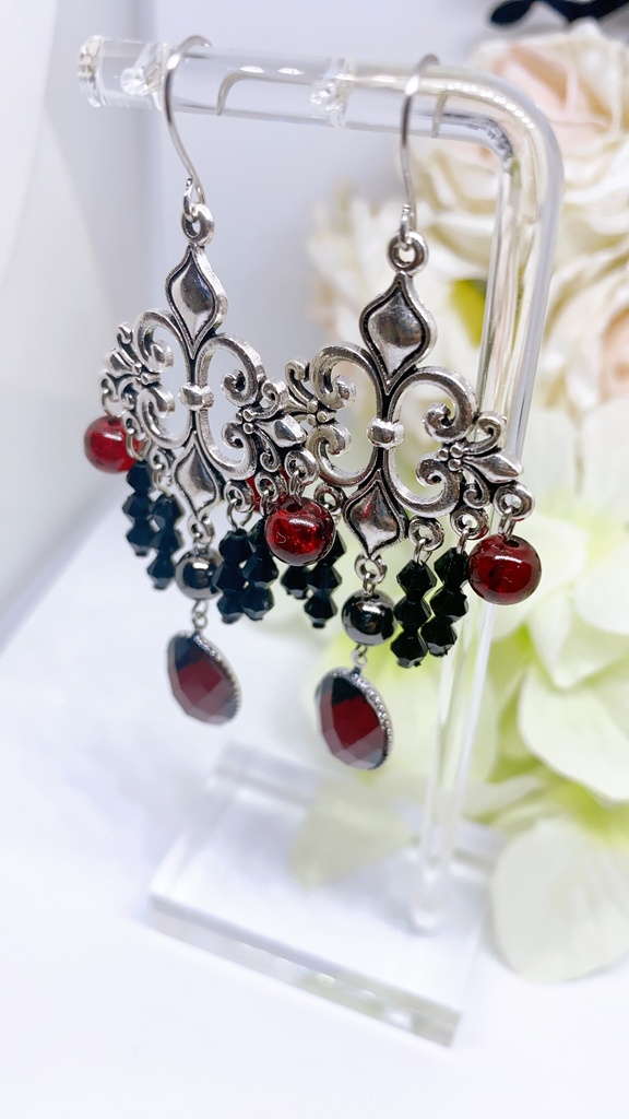 第五人格 写真家 ジョゼフモチーフピアス 血の剣 アズラーイール 月下の紳士