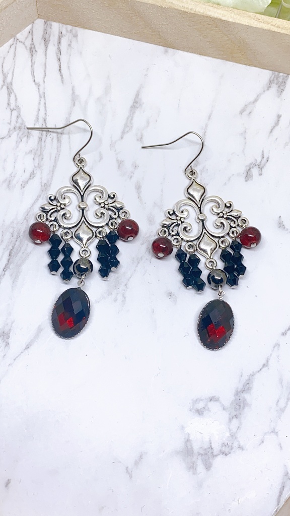 第五人格 写真家 ジョゼフモチーフピアス 血の剣 アズラーイール 月下の紳士