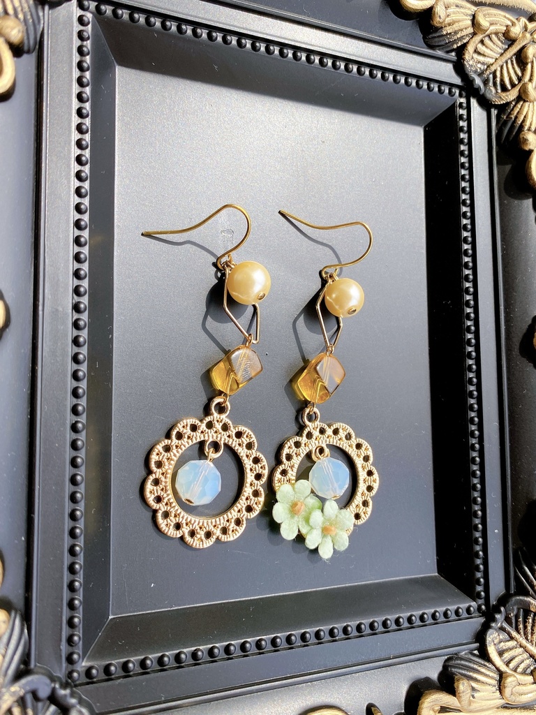 原神 主人公2人のモチーフピアス