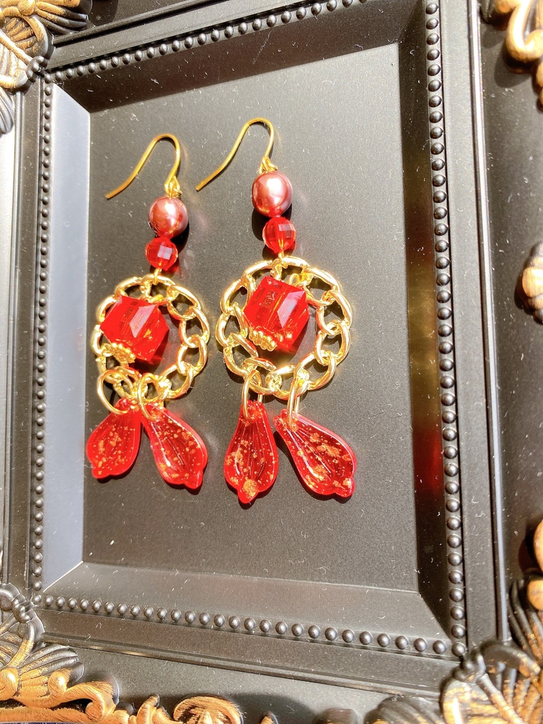 原神 アンバー モチーフピアス