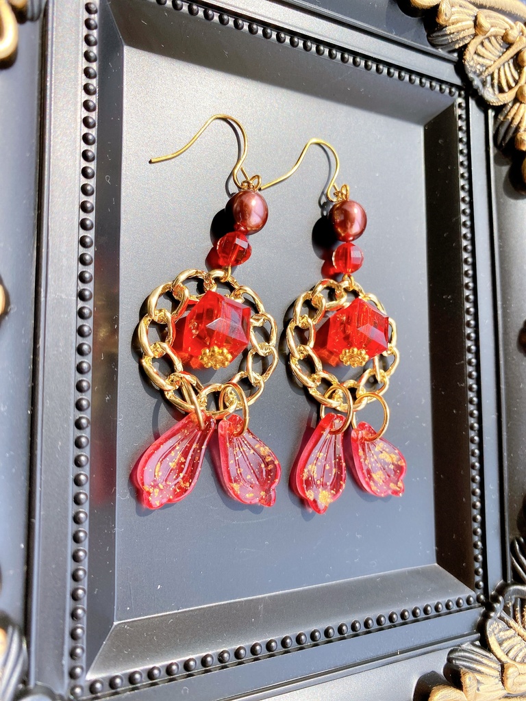 原神 アンバー モチーフピアス