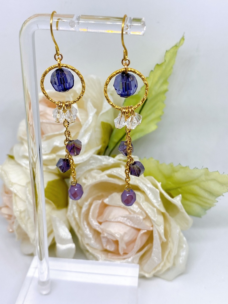 原神 刻晴 モチーフピアス