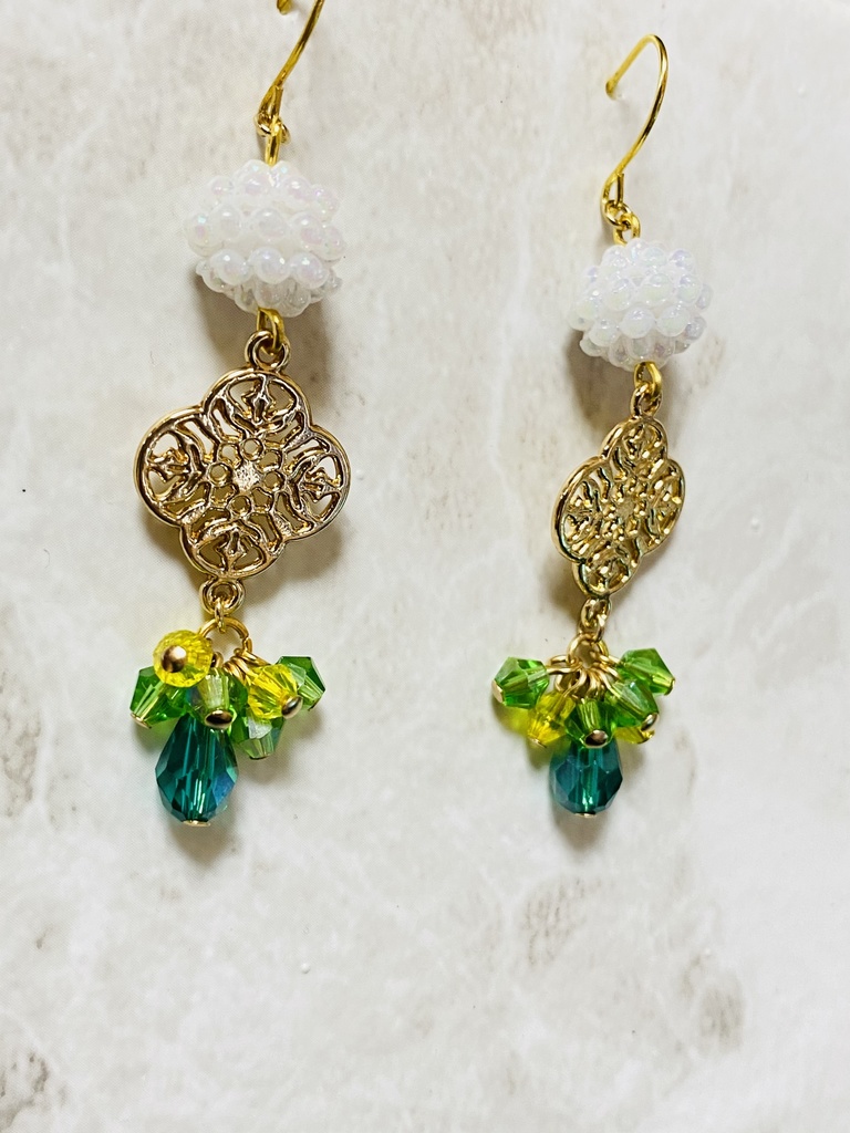 ウマ娘プリティダービー サイレンススズカ モチーフピアスorイヤリング