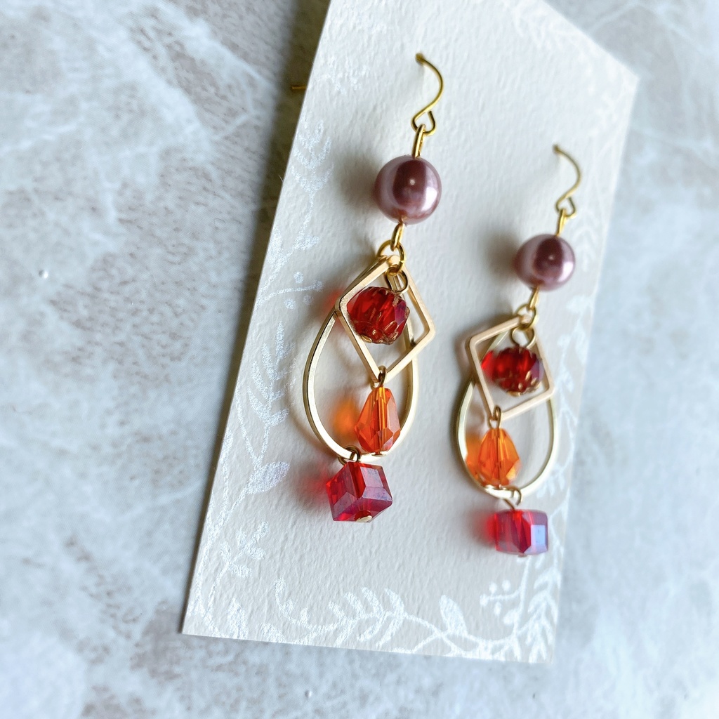 A3! Autumn 秋組 モチーフピアスorイヤリング