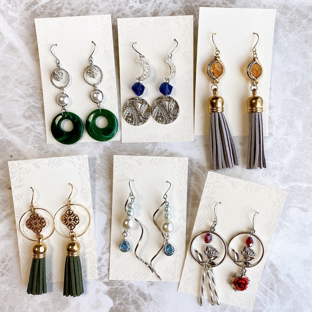 A3! Winter 冬組 モチーフピアスorイヤリング