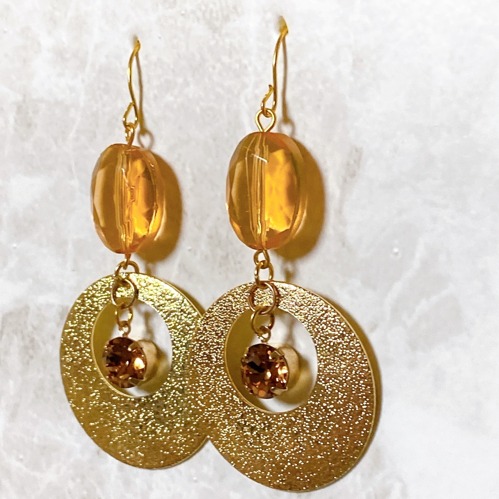 原神 凝光 モチーフピアスorイヤリング