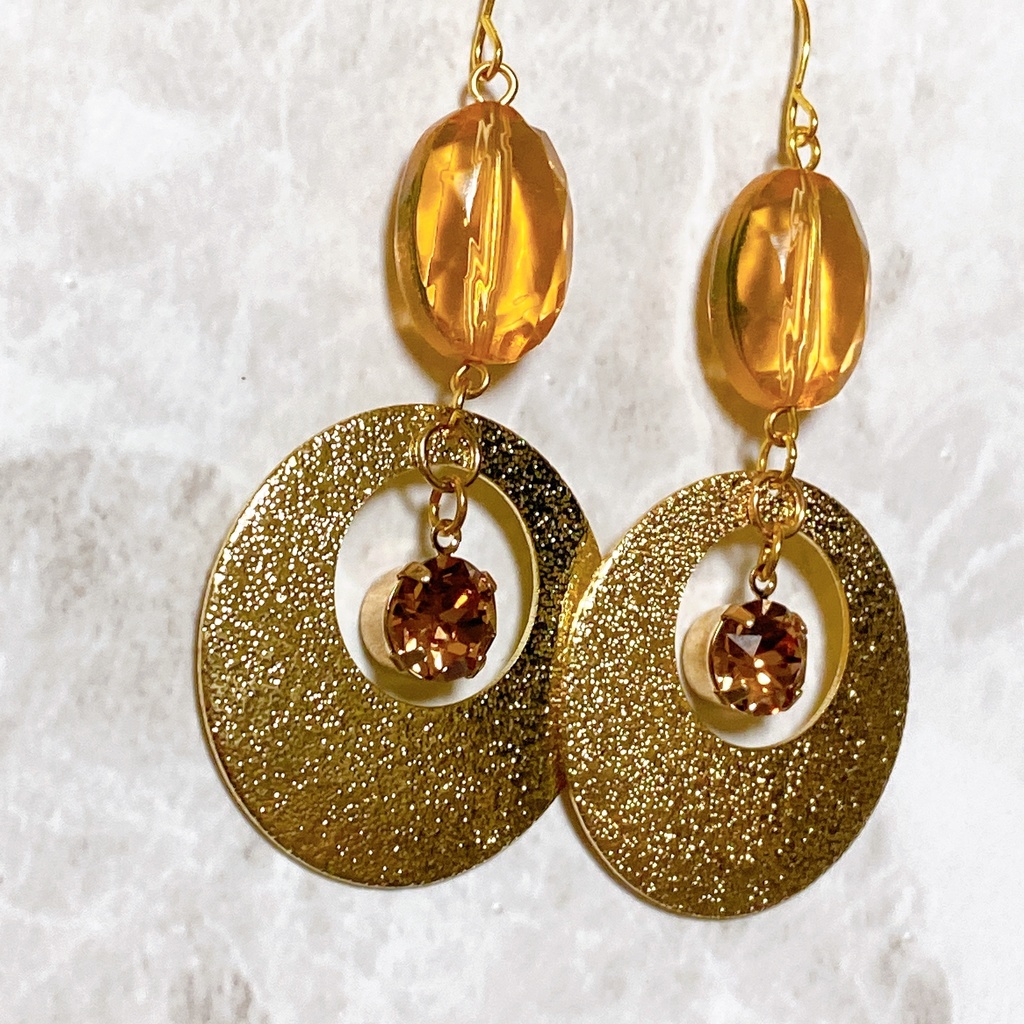 原神 凝光 モチーフピアスorイヤリング