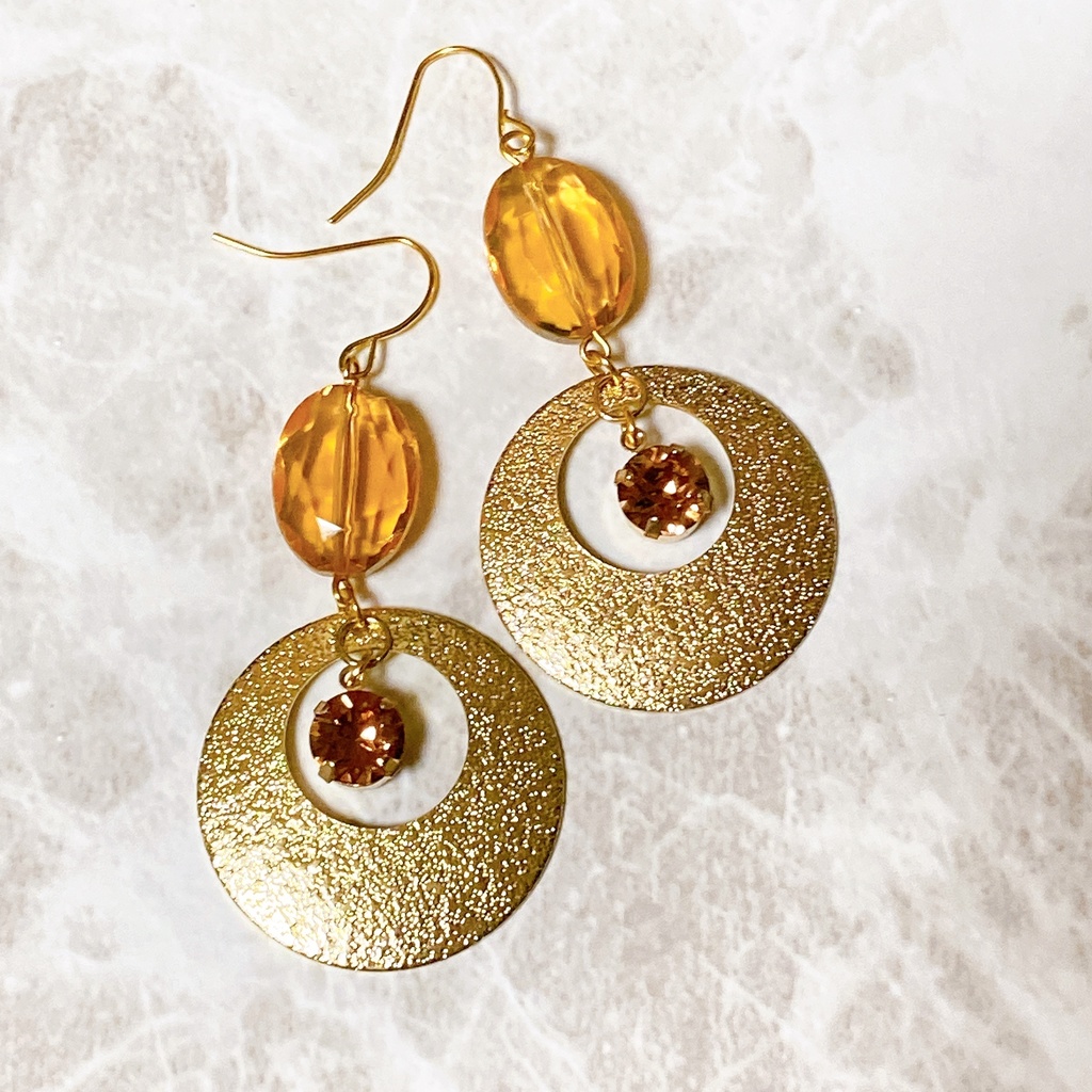 原神 凝光 モチーフピアスorイヤリング