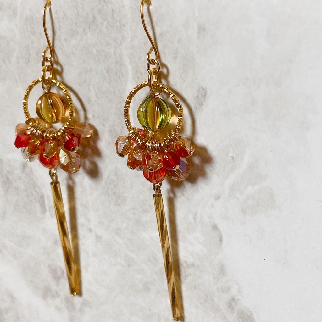 原神 宵宮 モチーフピアスorイヤリング