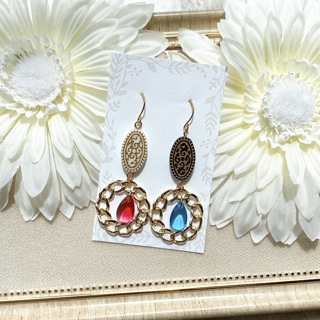 第五人格 白黒無常 通常衣装&レクイエム モチーフピアスorイヤリング