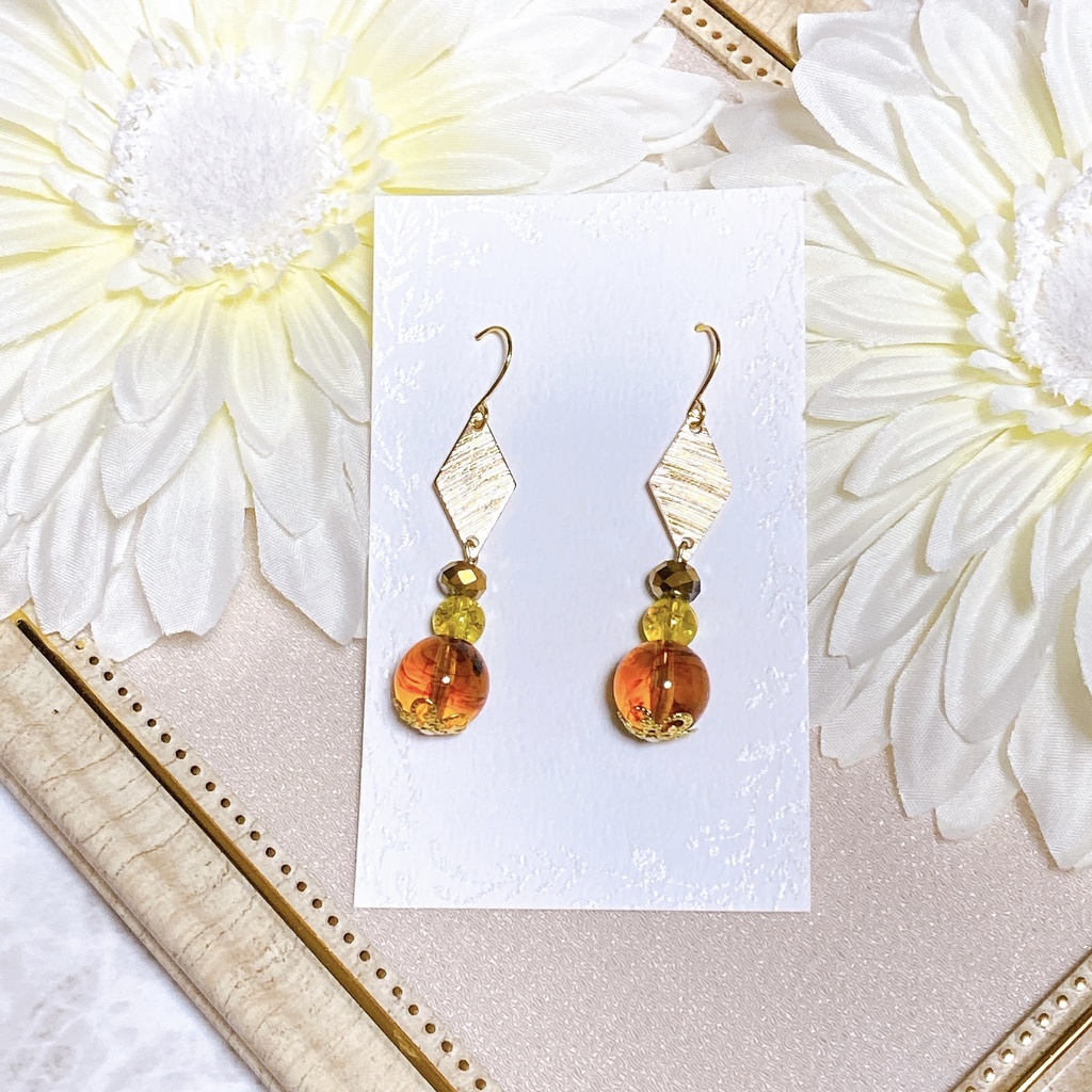 原神 ブレスレット&ピアスorイヤリングセット(鍾離&タルタリヤ)