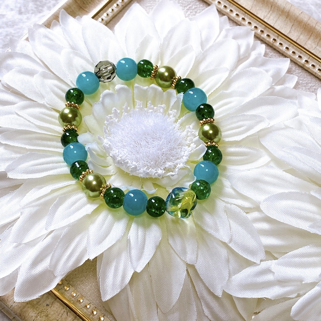 原神 ブレスレット&ピアスorイヤリングセット (魈、ウェンティ、楓原万葉)