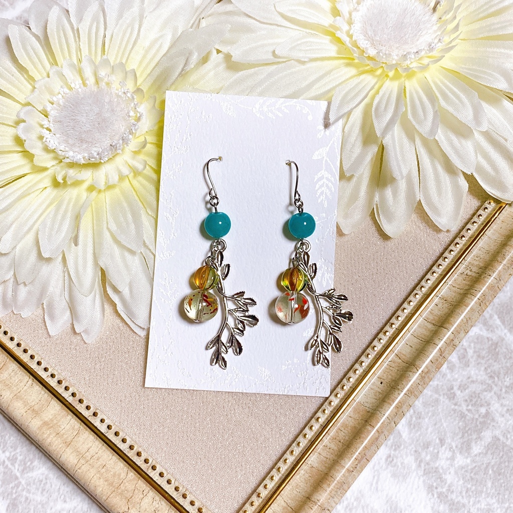 原神 ブレスレット&ピアスorイヤリングセット (魈、ウェンティ、楓原万葉)