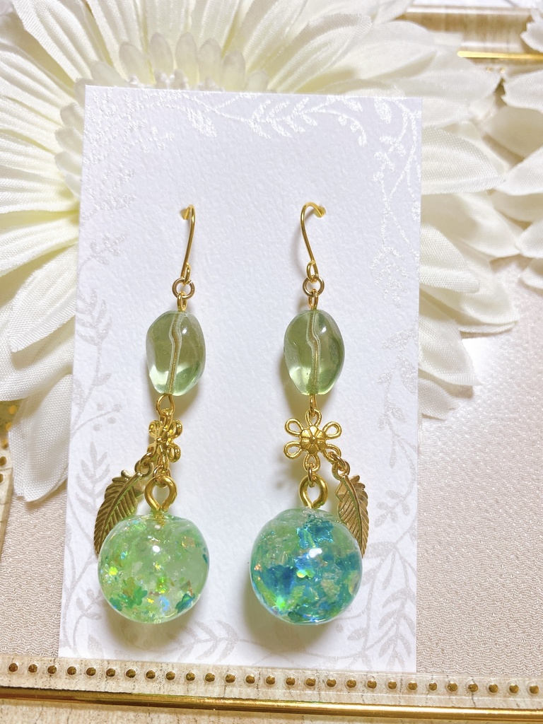 原神 モンド編第3段 エウルア&ウェンティ&モナ モチーフピアスorイヤリング