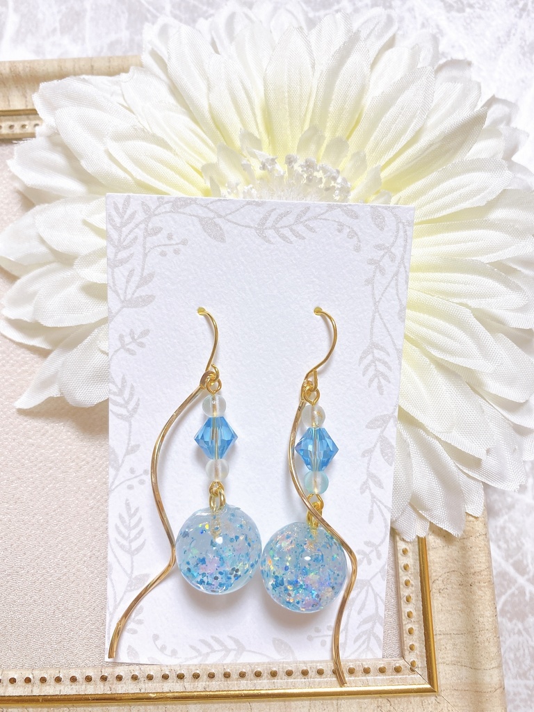 原神 モンド編第3段 エウルア&ウェンティ&モナ モチーフピアスorイヤリング