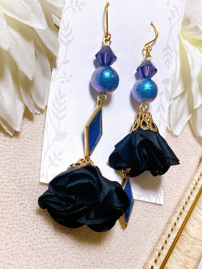 原神 イベント『流るる星霜、華咲きて』刻晴&凝光 新スキンモチーフピアスorイヤリング