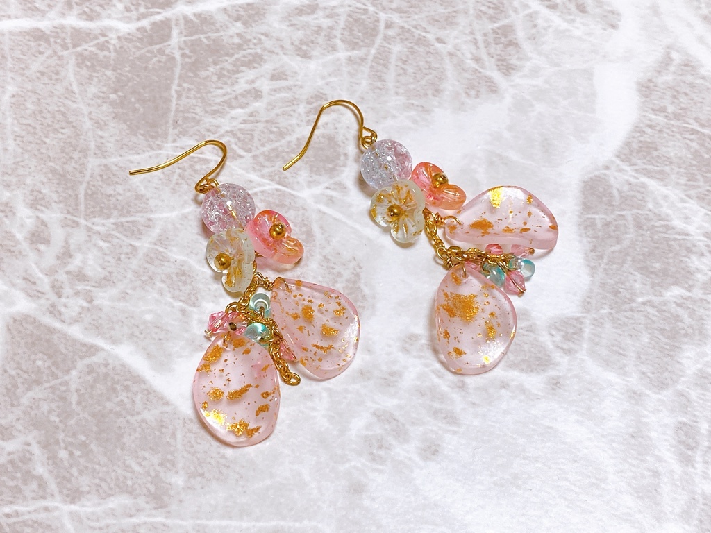 第五人格 機械技師"枯れない花" モチーフピアスorイヤリング