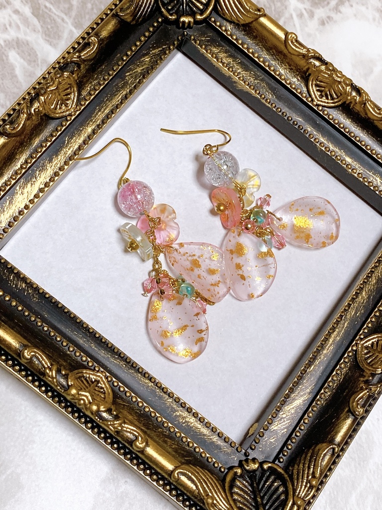 第五人格 機械技師"枯れない花" モチーフピアスorイヤリング