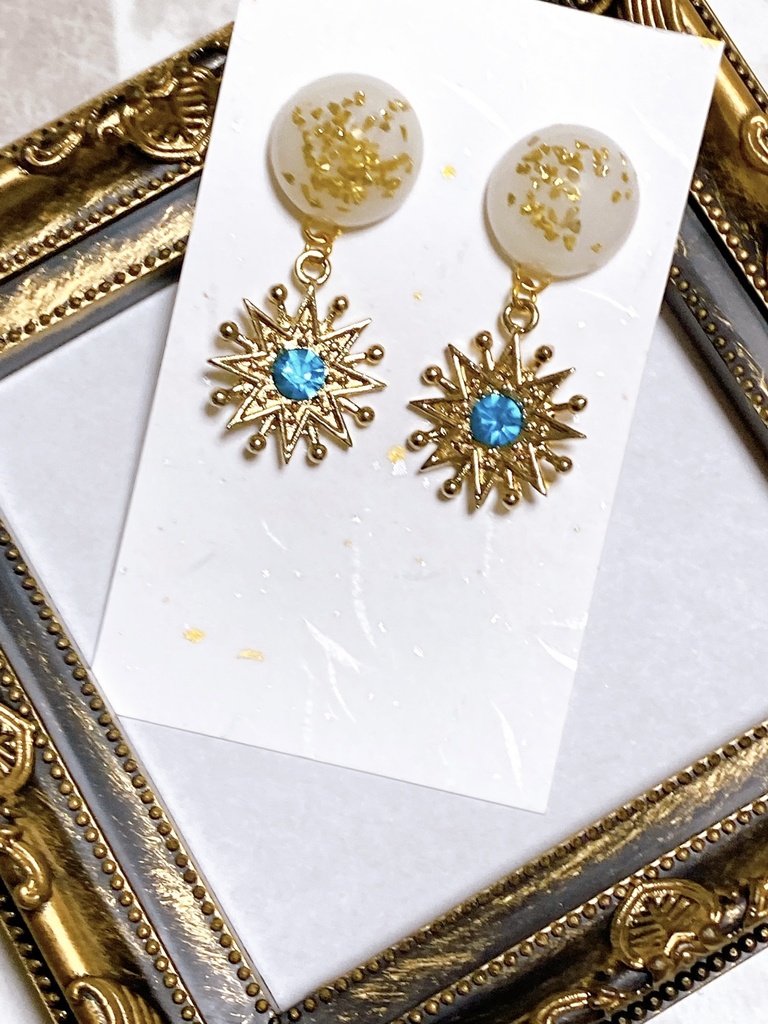 第五人格 占い師"月相" モチーフピアス