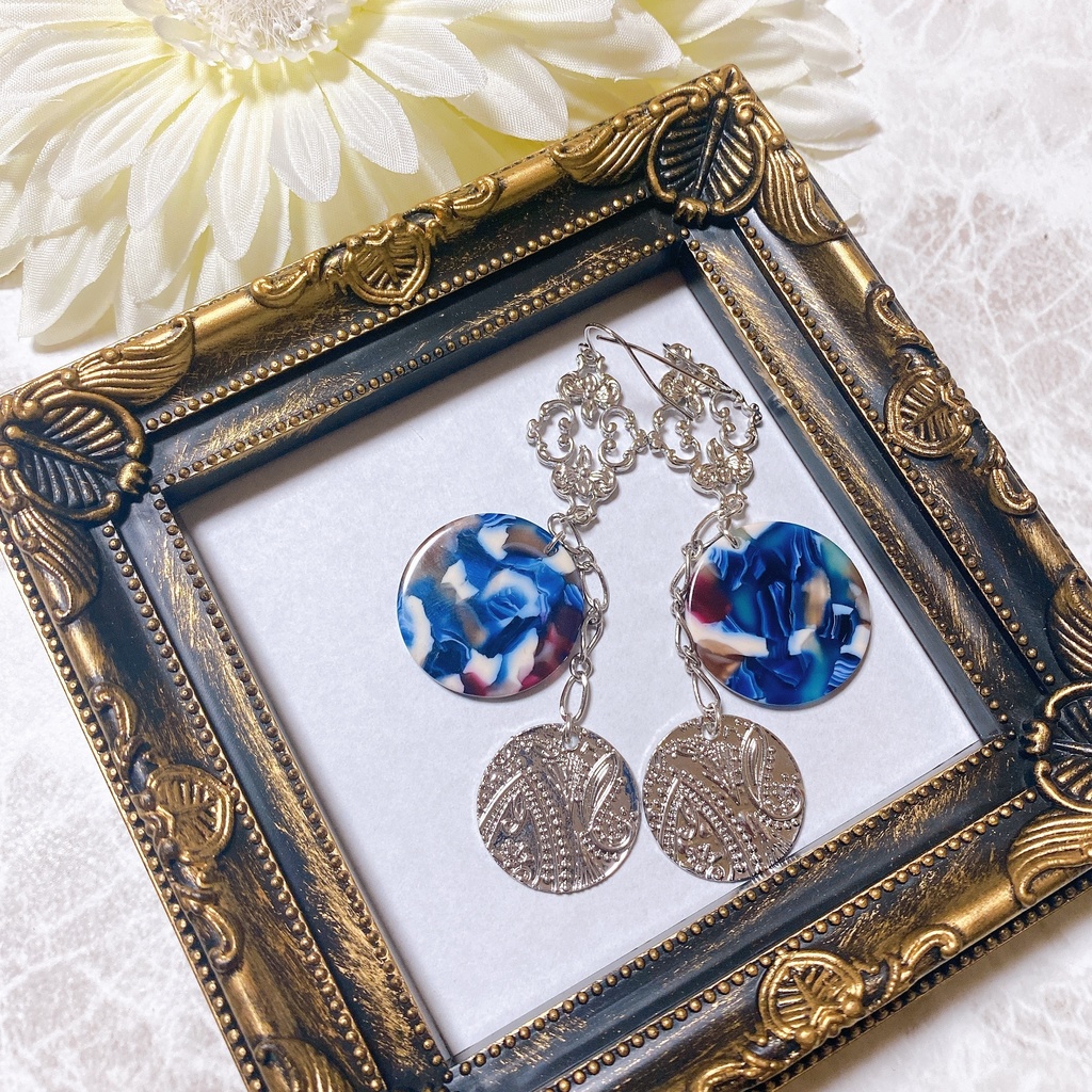 原神 "淵底の戦士"ダインスレイヴ モチーフピアスorイヤリング