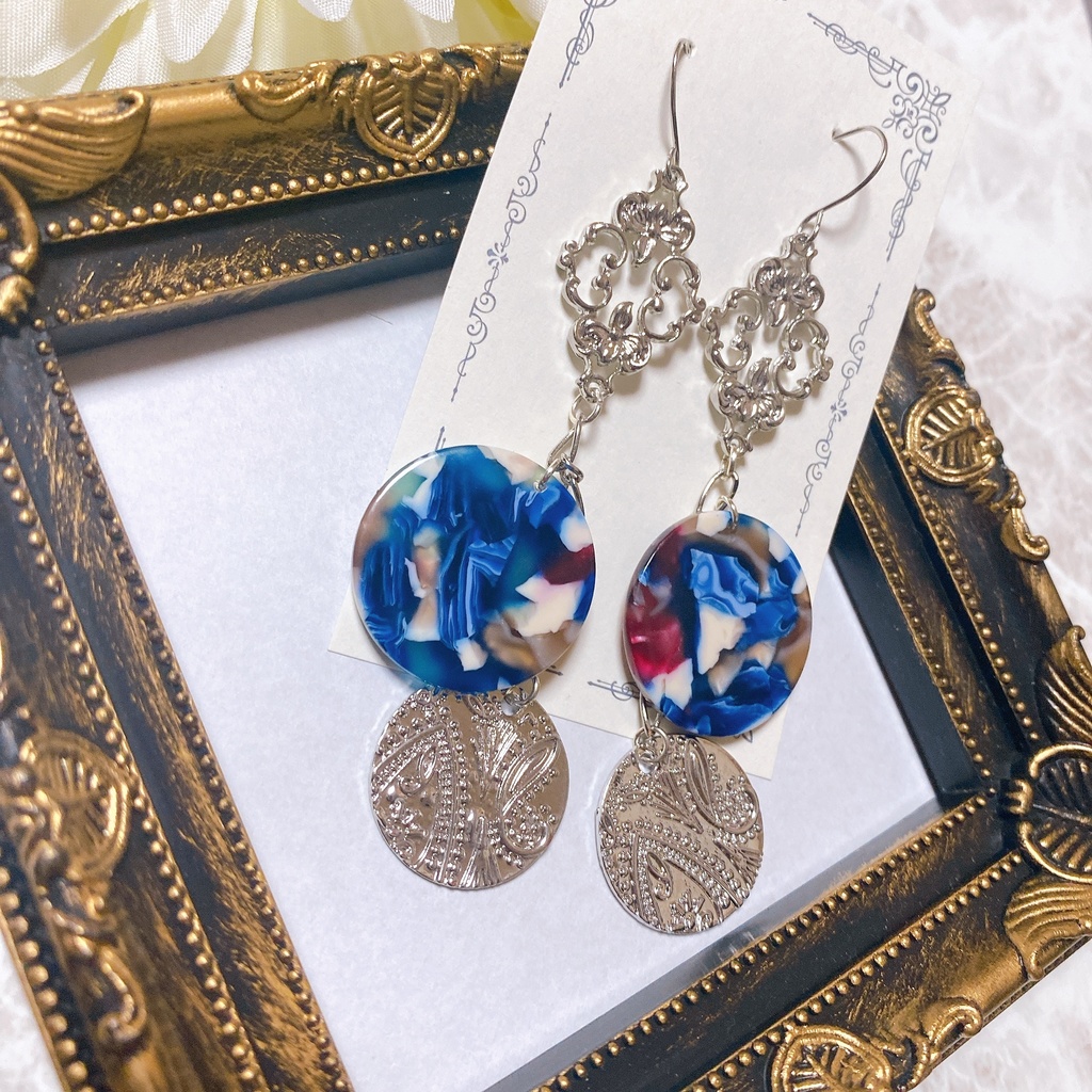 原神 "淵底の戦士"ダインスレイヴ モチーフピアスorイヤリング