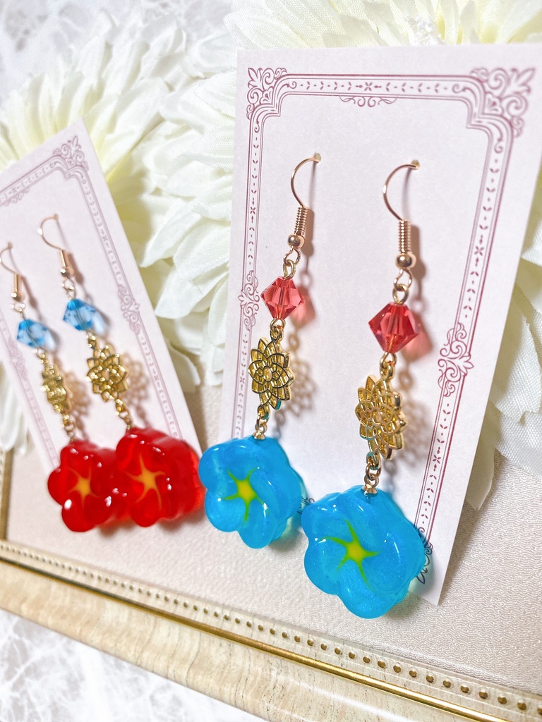 刀剣乱舞 和泉守兼定&堀川国広 モチーフピアスorイヤリング 花丸映画公開記念