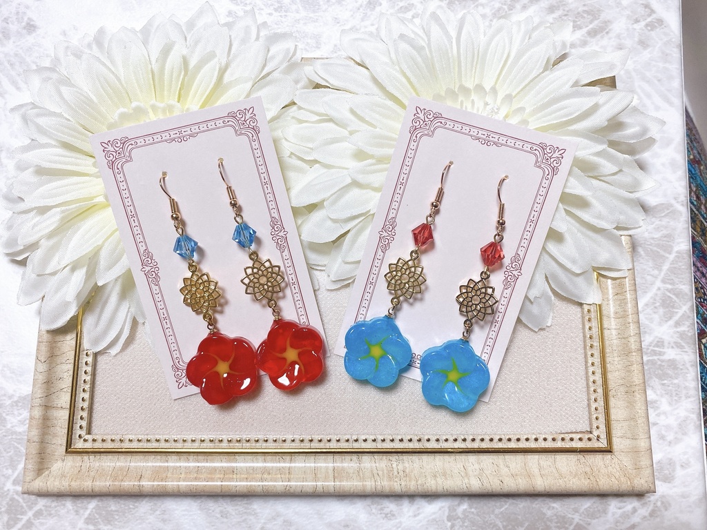 刀剣乱舞 和泉守兼定&堀川国広 モチーフピアスorイヤリング 花丸映画公開記念