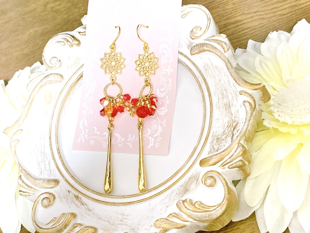 原神 宵宮 モチーフピアスorイヤリング