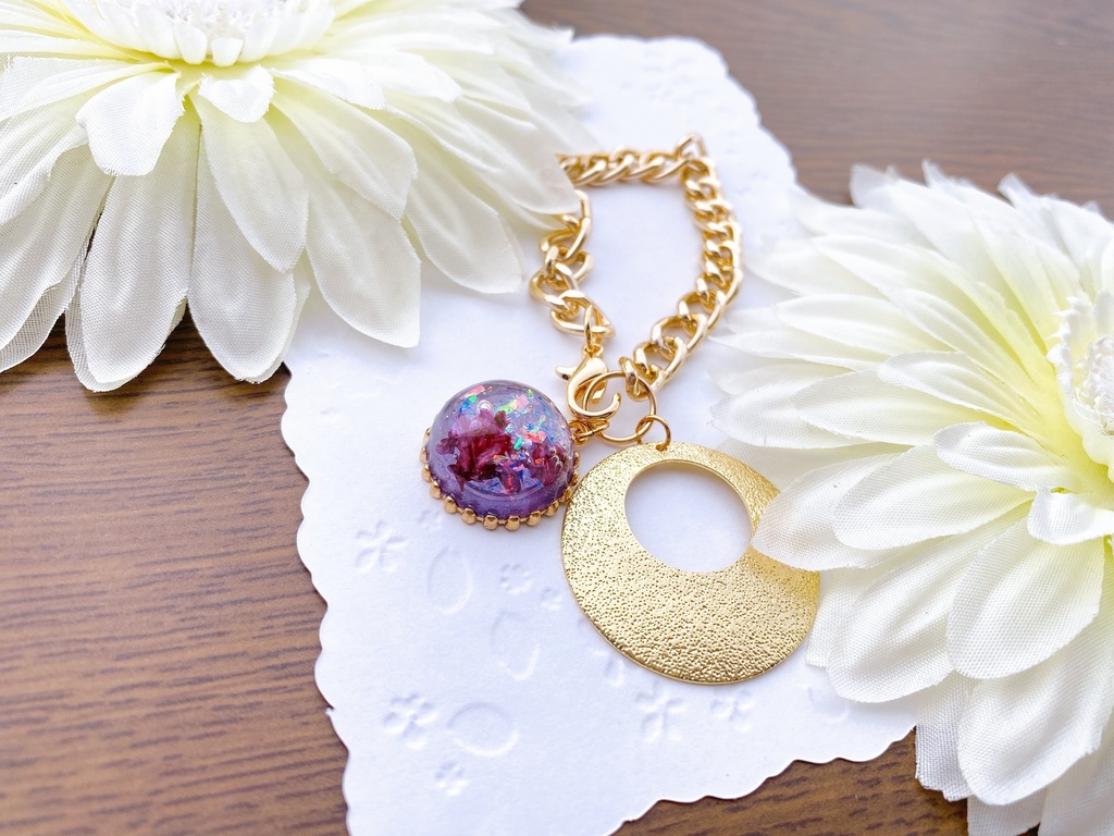 原神 第1弾バックチャーム&ブレスレット 影 八重巫女 モチーフ