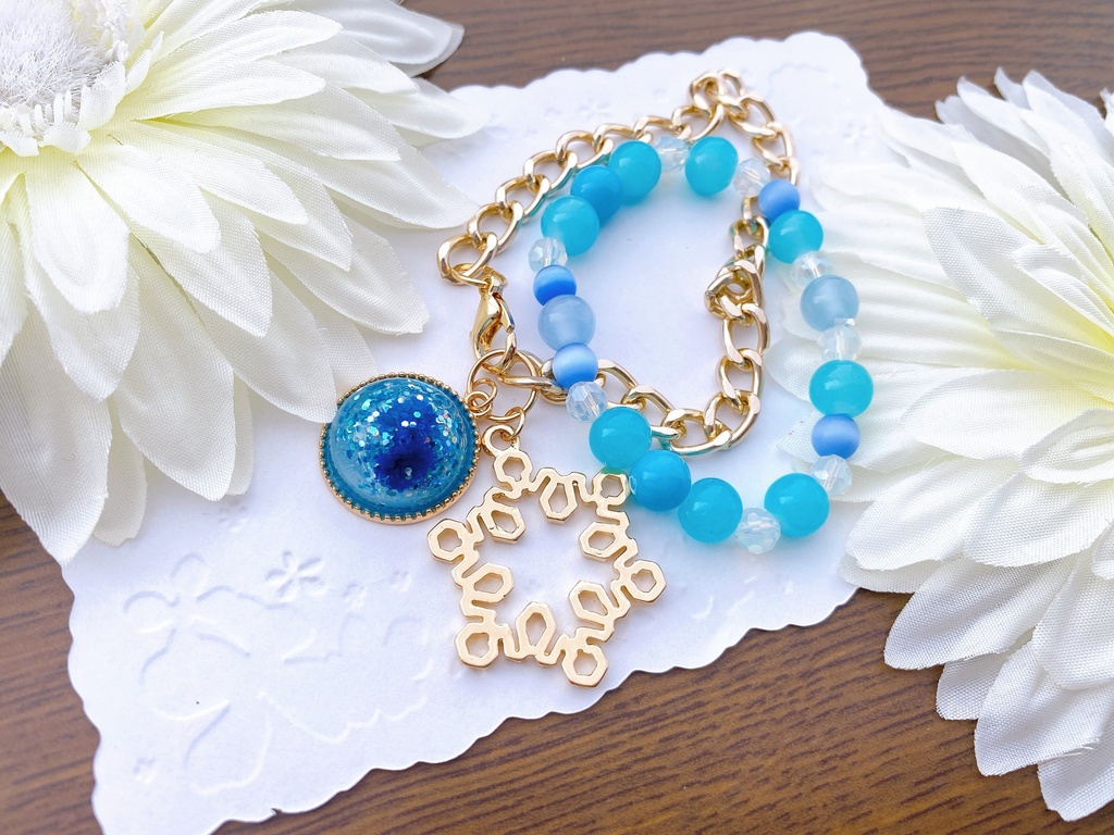 原神 弾3弾バックチャーム&ブレスレット 刻晴 甘雨 モチーフ