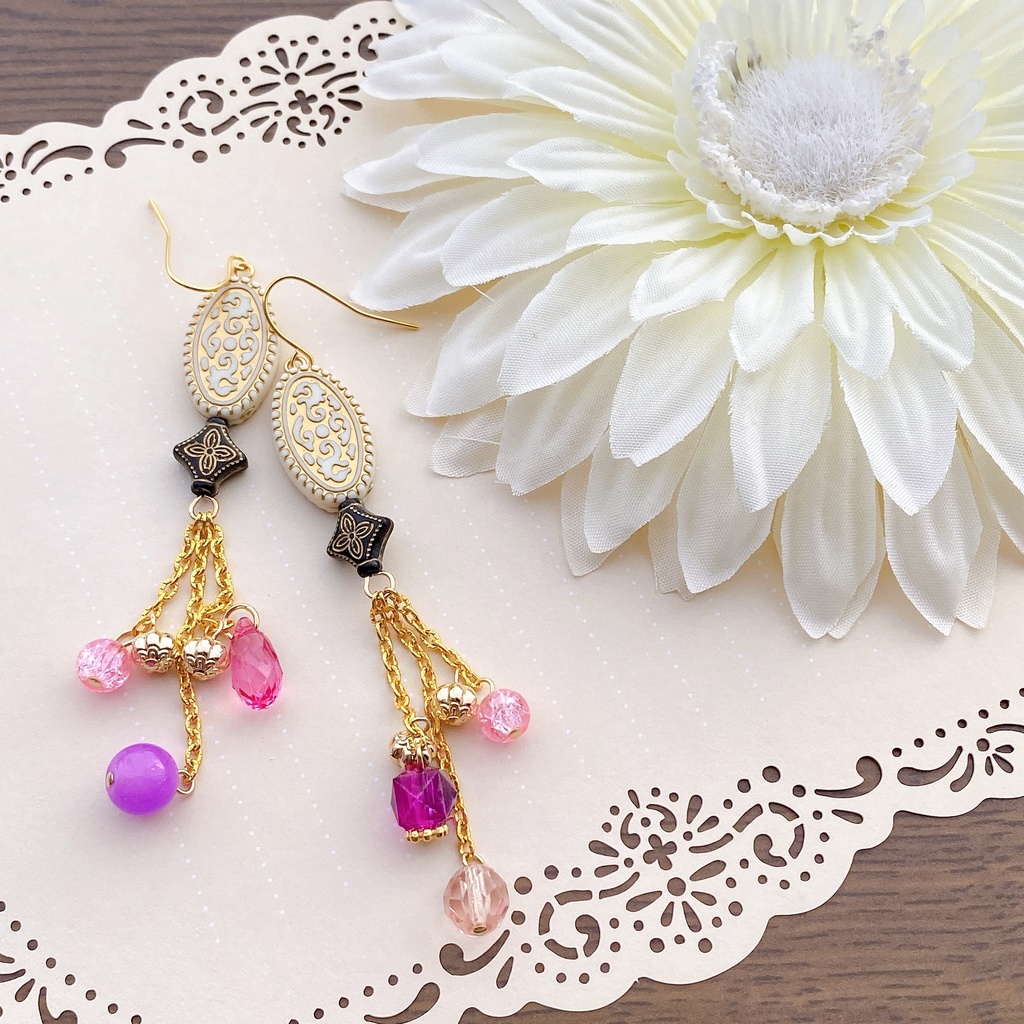 原神 スメール ドリー モチーフピアスorイヤリング