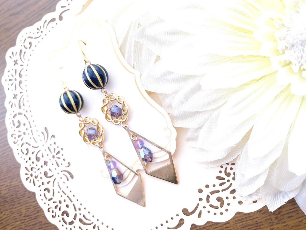 原神 スメール "セノ" モチーフピアスorイヤリング